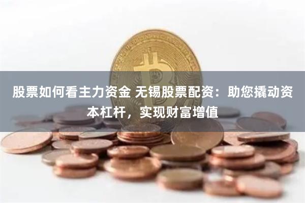 股票如何看主力资金 无锡股票配资：助您撬动资本杠杆，实现财富增值